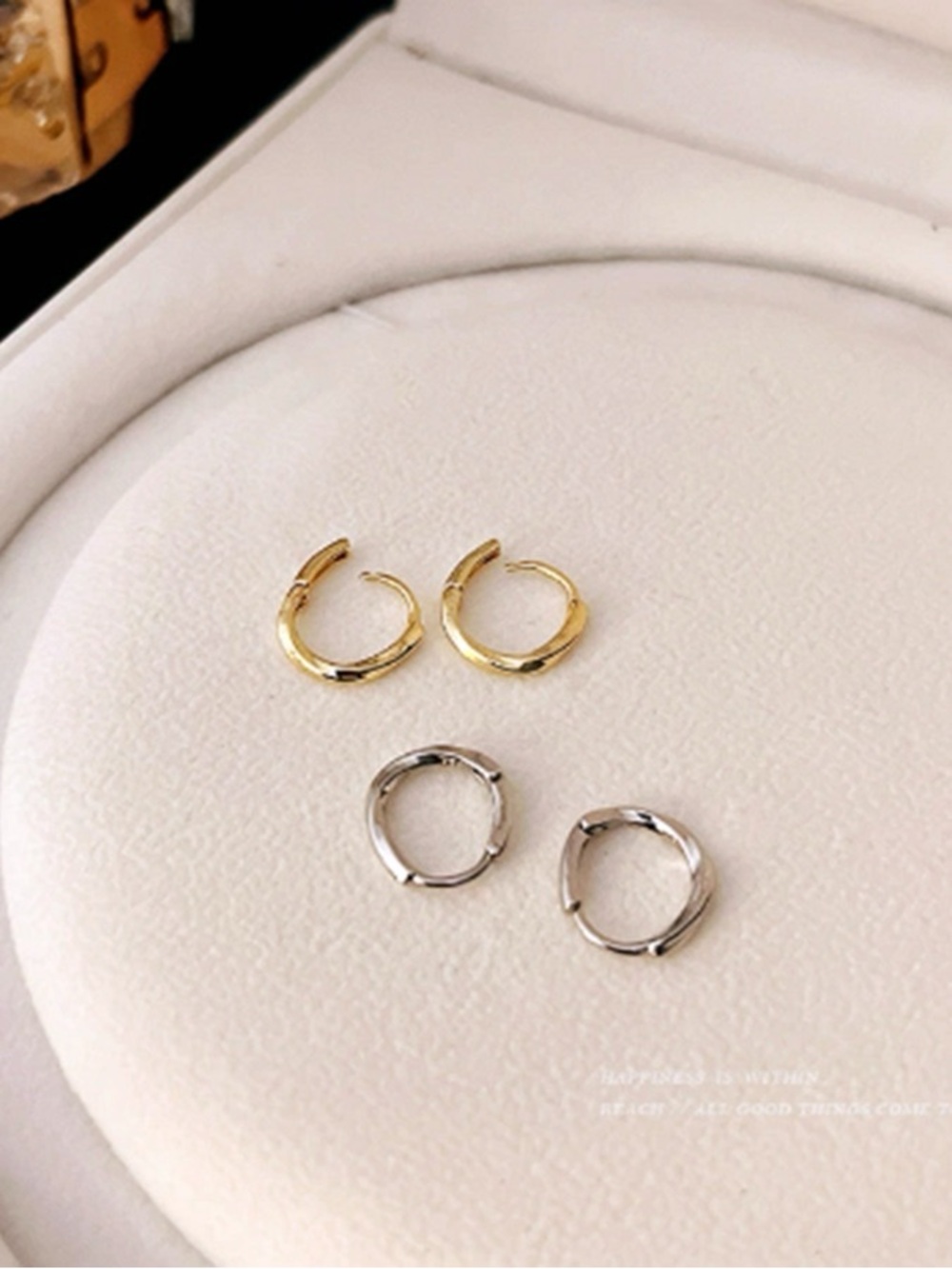Classic Small Hoop Earrings - Gold and Silver